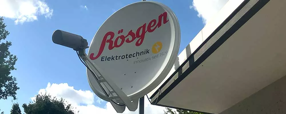 Elektro Rösgen GmbH = installiert Empfangsanlagen in Leverkusen